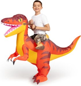 How to Blow Up Dinosaur Costume