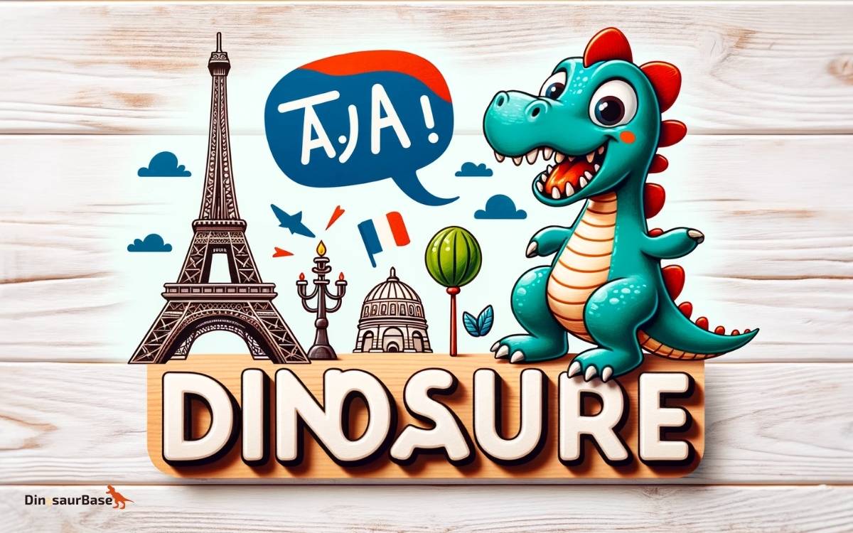 how do you say dinosaur in french