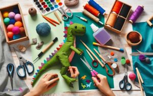 10 Steps to Make Your Own Dinosaur Puppet Easily