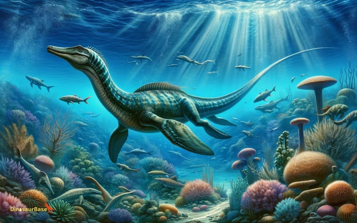 what dinosaur lives in the water