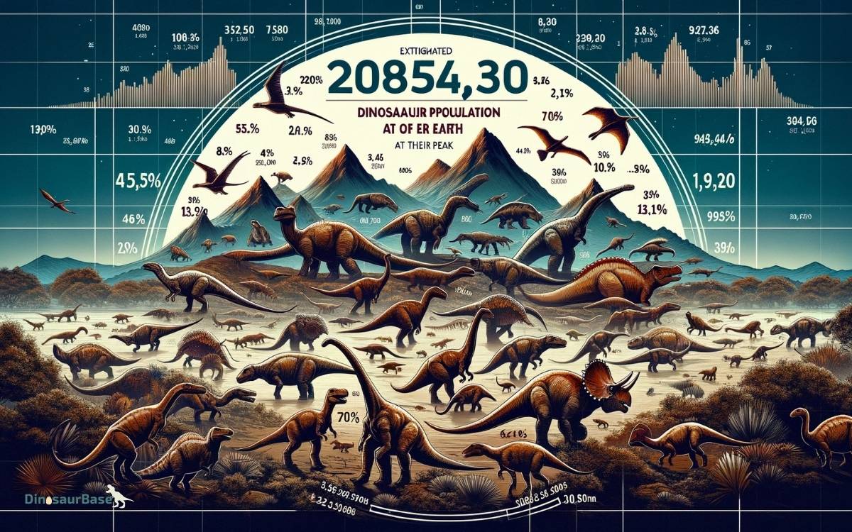 what was the dinosaur population