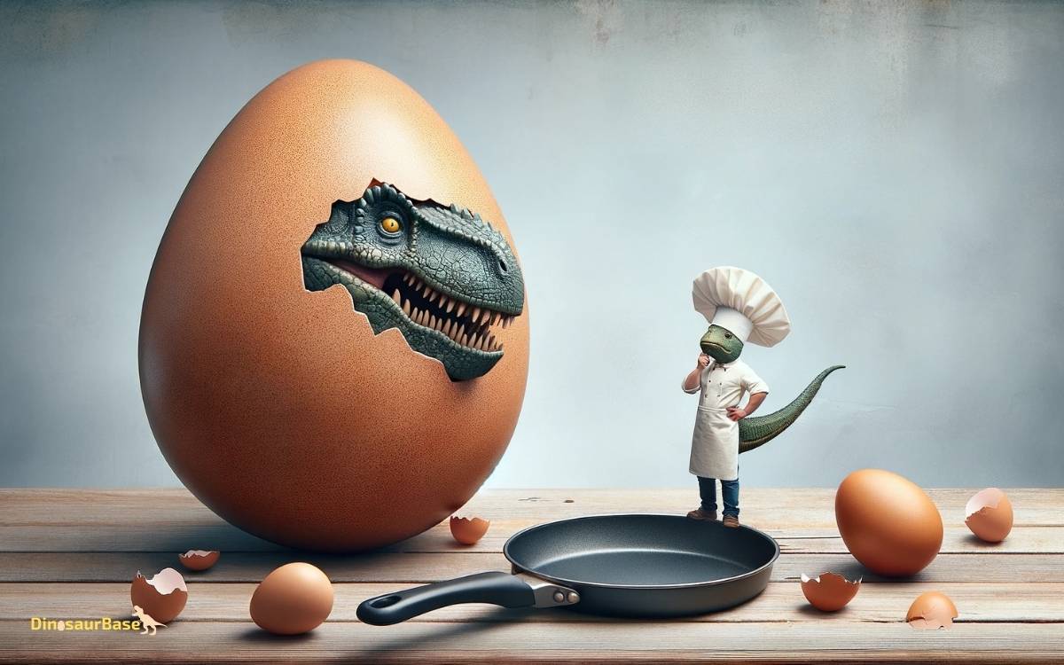 why cant you make a dinosaur omelet