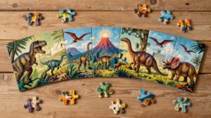 200 piece dinosaur puzzles review