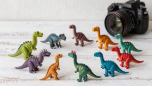 2026 dinosaur cake topper set