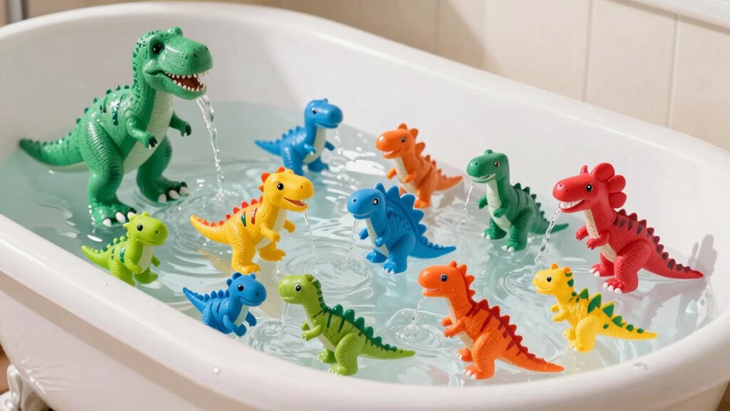 best dinosaur bath toys