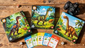 cooperative dinosaur board games