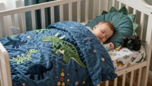 dinosaur crib bedding sets