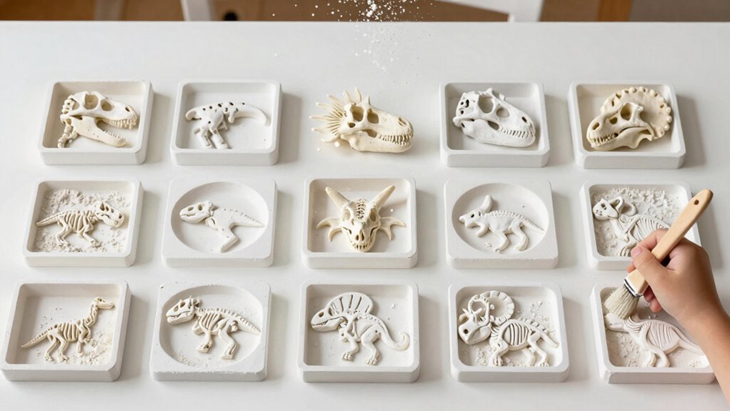 dinosaur fossil casting kits