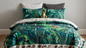 dinosaur themed all in one bedding