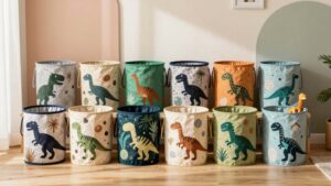 dinosaur toy storage bins