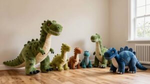 hug sized prehistoric plushies list
