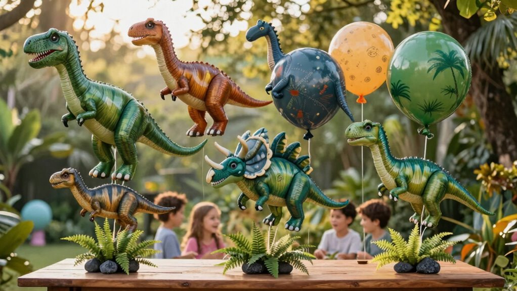 jurassic dinosaur balloon set