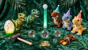 jurassic themed dinosaur party favors