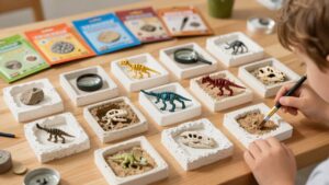 kids dinosaur dig kits