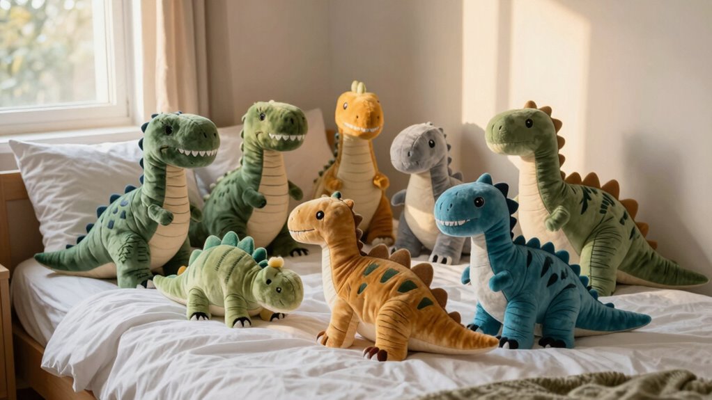 roar worthy kids dinosaur pillows