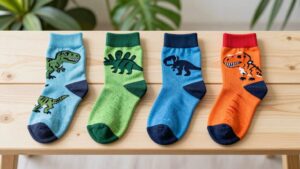 stylish dinosaur sock sets