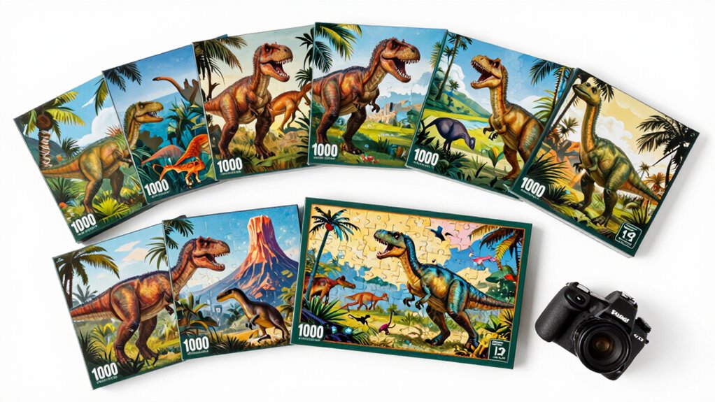 top 1000 piece dinosaur puzzles