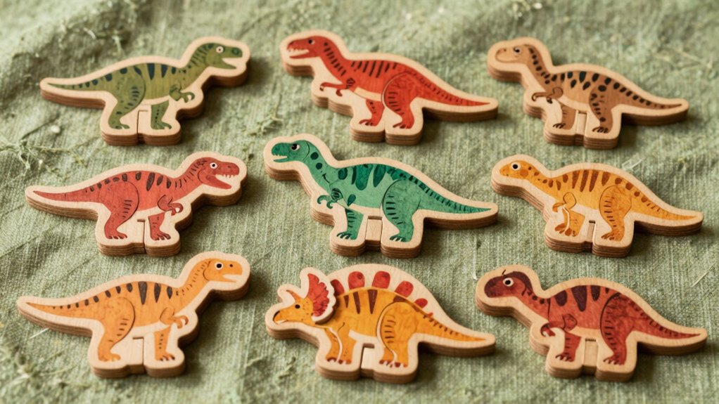top 10 wooden dinosaur puzzles