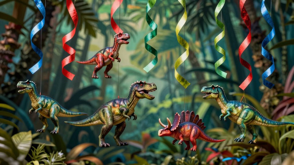 top 12 dinosaur swirl decorations
