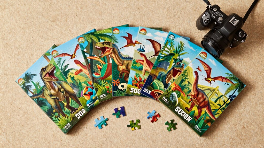 top 500 piece dinosaur puzzles