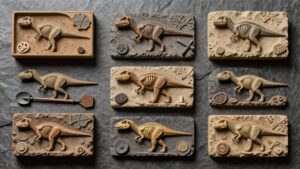 top dinosaur fossil replica sets