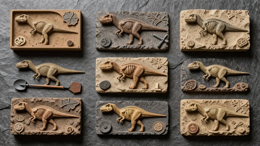 top dinosaur fossil replica sets