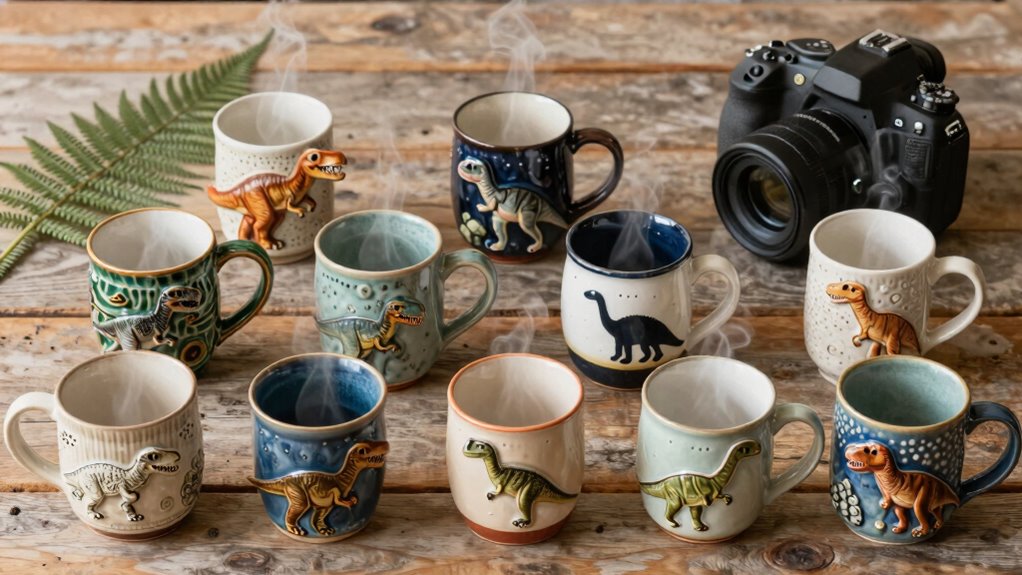 top dinosaur themed coffee mugs