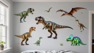 top dinosaur wall decals
