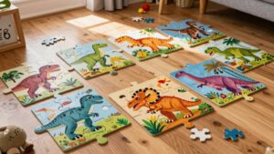 top giant dinosaur floor puzzles