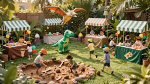 top ten dinosaur party games
