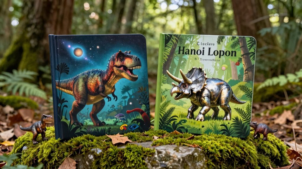 two thrilling dinosaur adventures